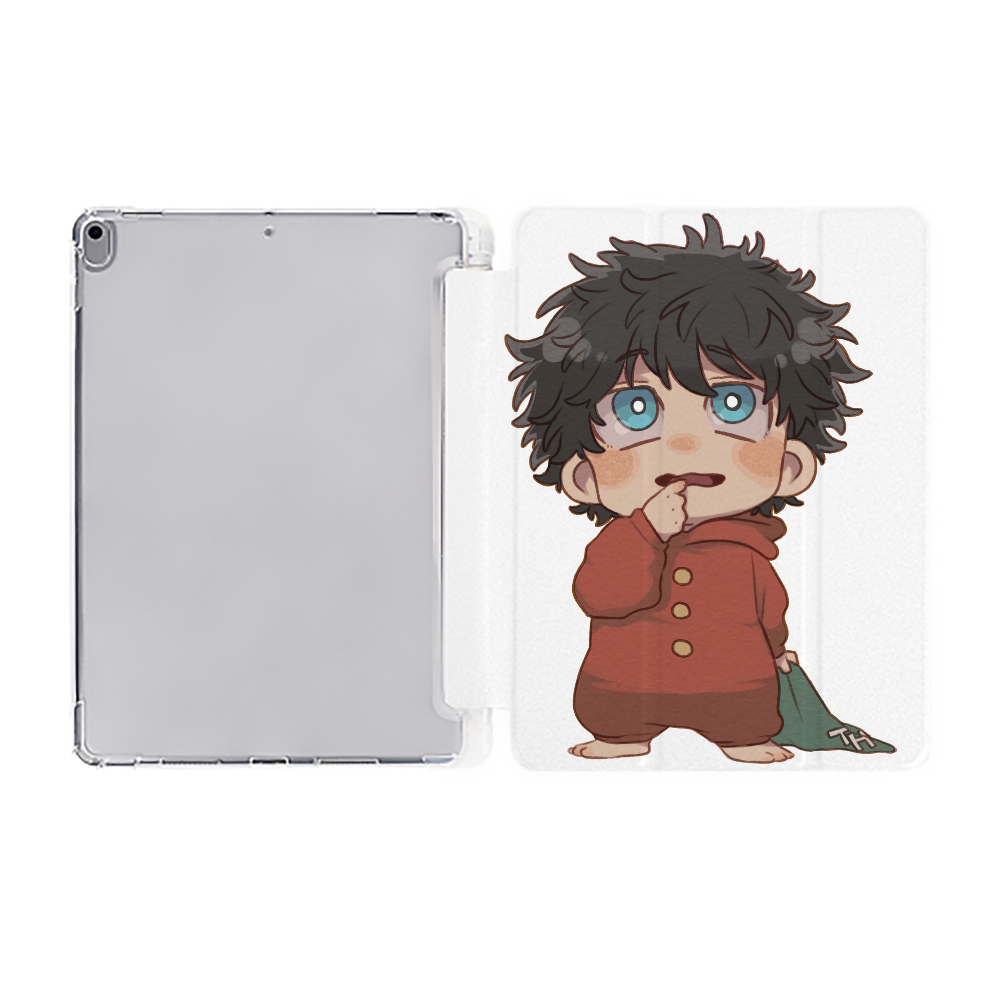 （画像用） 東京リベンジャーズ Tokyo Revengers IPad ケース ペン収納付き 三つ折りスタンド PUレザー×シリコン 対応機種9.5/10.5/10.9インチ